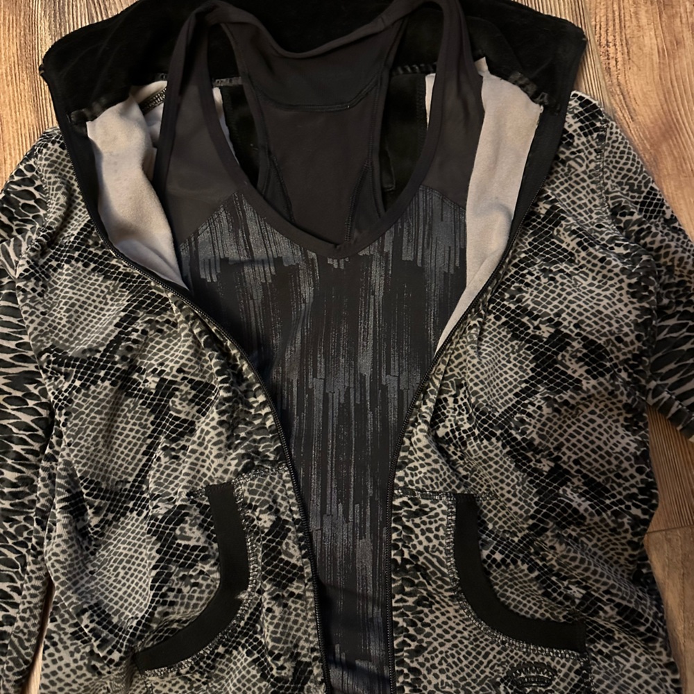 Lululemon and velour jacket bundle at discounted price